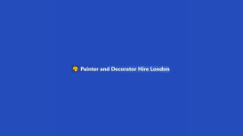 Painter and Decorator Hire London